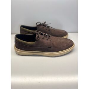 Sperry Cabo II Oxford Brown Leather Shoes STS25458 Men's Size 12